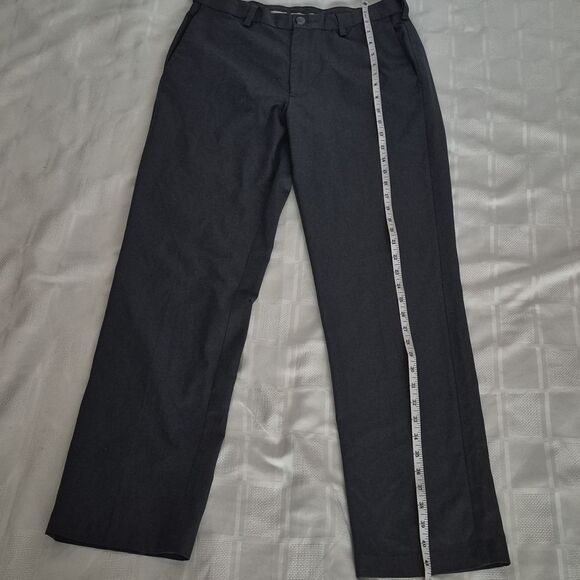 Haggar Men's Charcoal Dress Pants - Picture 9 of 16